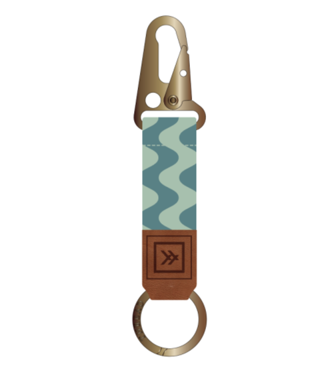 Keychain Clip in Waves