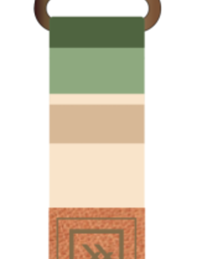 THREAD WALLETS Keychain Clip in Seaside