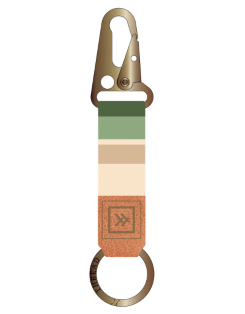 THREAD WALLETS Keychain Clip in Seaside