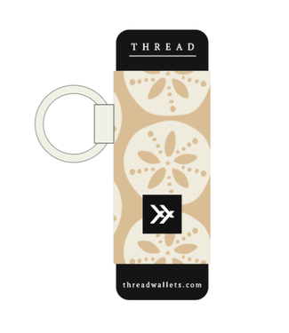 THREAD WALLETS Lip Balm Holder in Sand Dollar