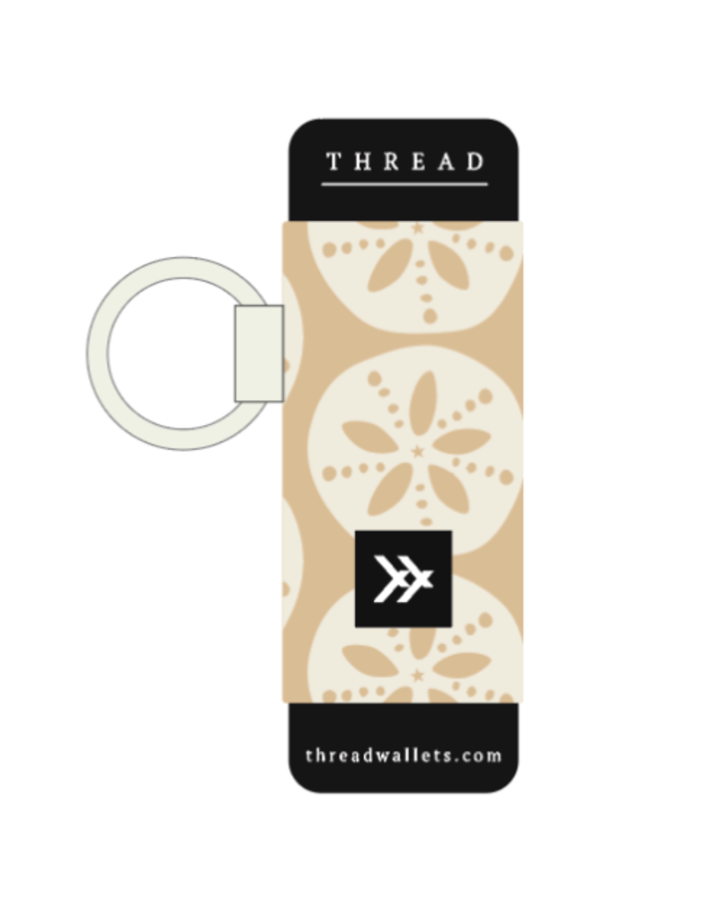 THREAD WALLETS Lip Balm Holder in Sand Dollar