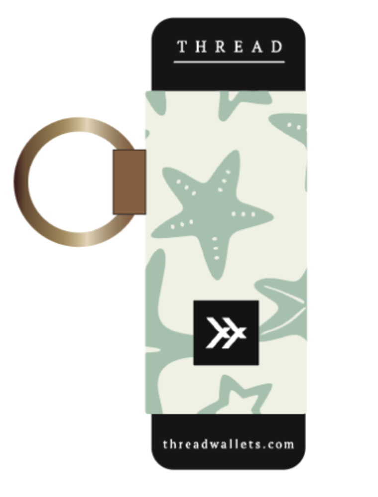 THREAD WALLETS Lip Balm Holder in Starfish