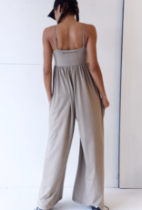 FREE PEOPLE MOVEMENT Hot Shot Strappy Onesie in Hickory