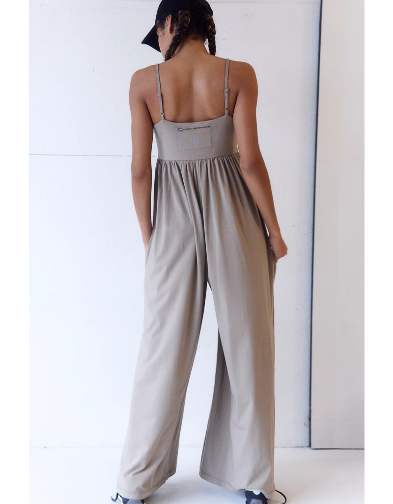 FREE PEOPLE MOVEMENT Hot Shot Strappy Onesie in Hickory