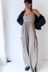 FREE PEOPLE MOVEMENT Hot Shot Strappy Onesie in Hickory