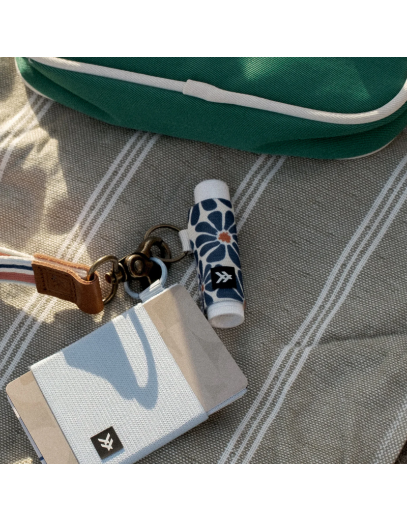 THREAD WALLETS Lip Balm Holder in Emmeline Navy