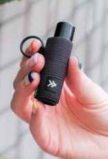 THREAD WALLETS Lip Balm Holder in Black