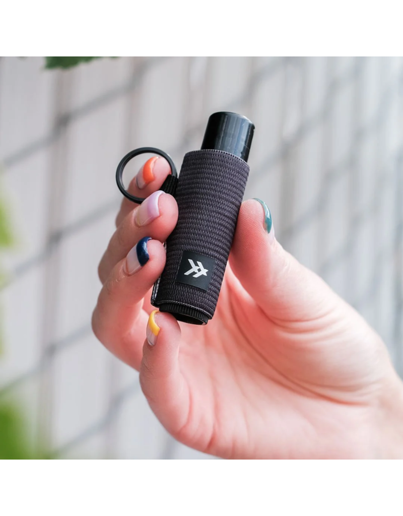 THREAD WALLETS Lip Balm Holder in Black