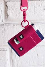 THREAD WALLETS Lip Balm Holder in Magenta