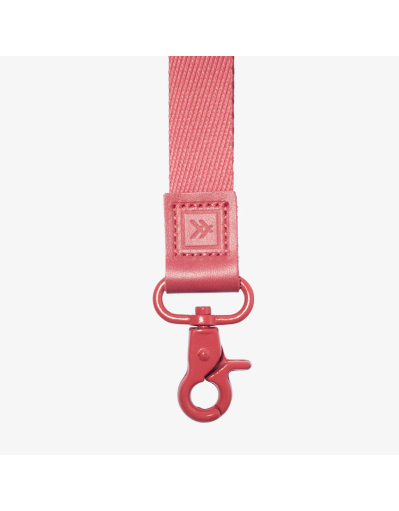 THREAD WALLETS Wrist Lanyard in Rose Water