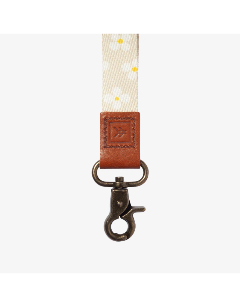 THREAD WALLETS Wrist Lanyard in Luna Beige