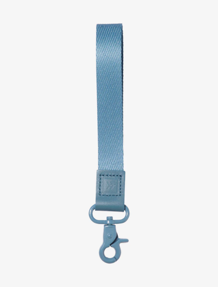 THREAD WALLETS Wrist Lanyard in Surf Blue