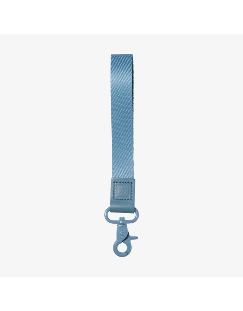 THREAD WALLETS Wrist Lanyard in Surf Blue