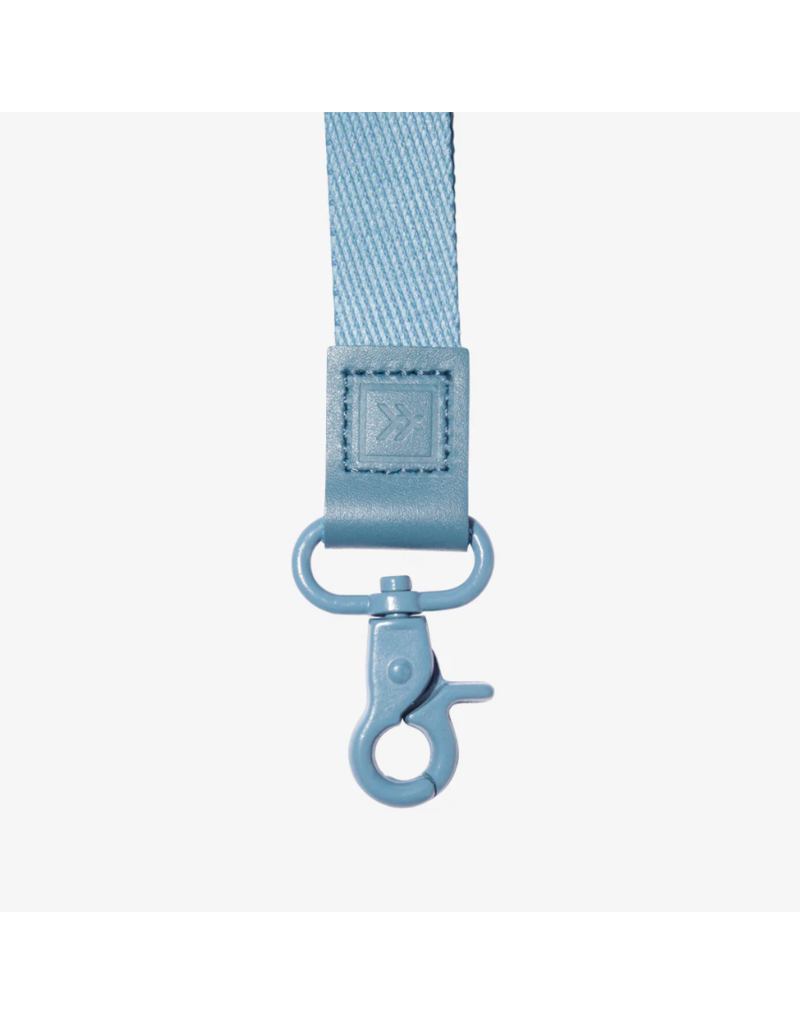 THREAD WALLETS Wrist Lanyard in Surf Blue