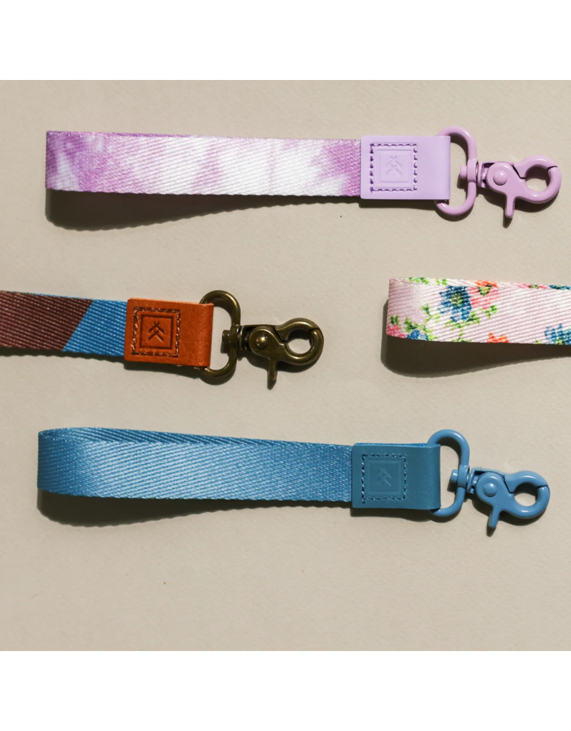 THREAD WALLETS Wrist Lanyard in Surf Blue