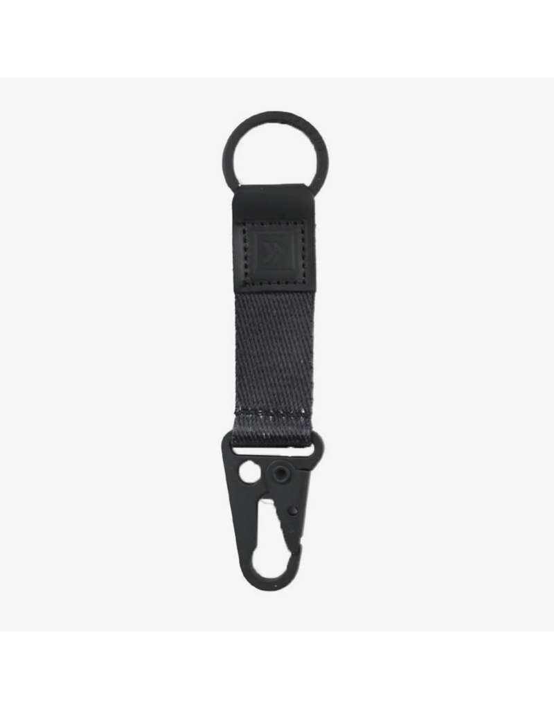 THREAD WALLETS Keychain Clip in Black