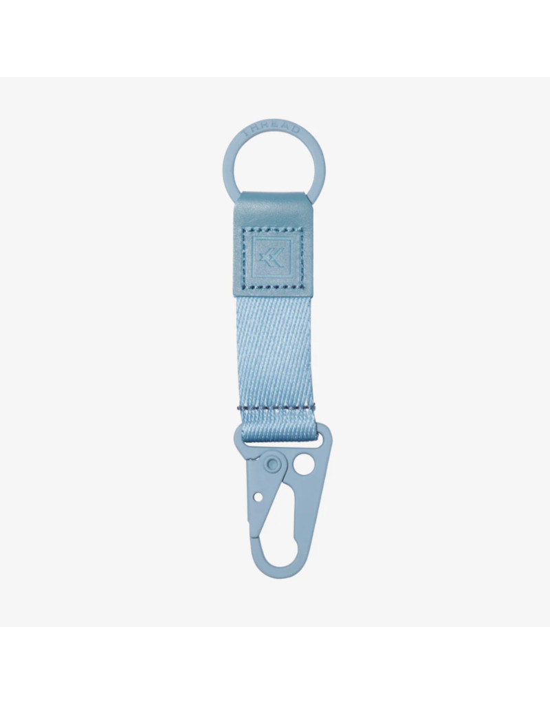THREAD WALLETS Keychain Clip in Surf Blue