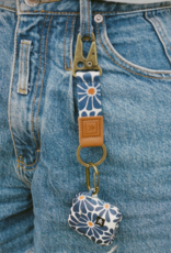 THREAD WALLETS Keychain Clip in Emmeline Navy