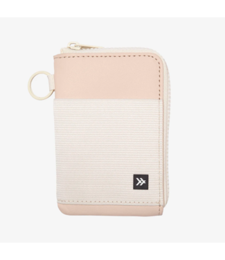 THREAD WALLETS Zipper Wallet in Off White