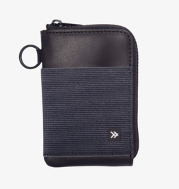 THREAD WALLETS Zipper Wallet in Black
