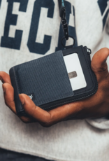 THREAD WALLETS Zipper Wallet in Black