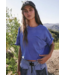 Inspire Tee in Blue Indigo
