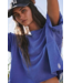 Inspire Tee in Blue Indigo