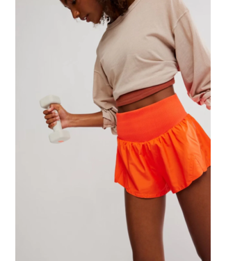 FREE PEOPLE MOVEMENT Carpe Diem Shorts in Scarlett