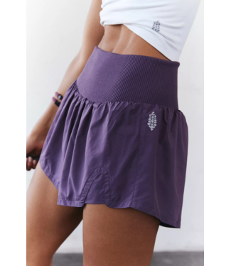 FREE PEOPLE MOVEMENT Carpe Diem Shorts in Black Tea