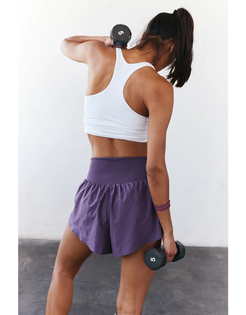 FREE PEOPLE MOVEMENT Carpe Diem Shorts in Black Tea