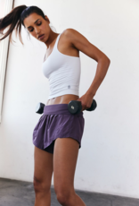 FREE PEOPLE MOVEMENT Carpe Diem Shorts in Black Tea