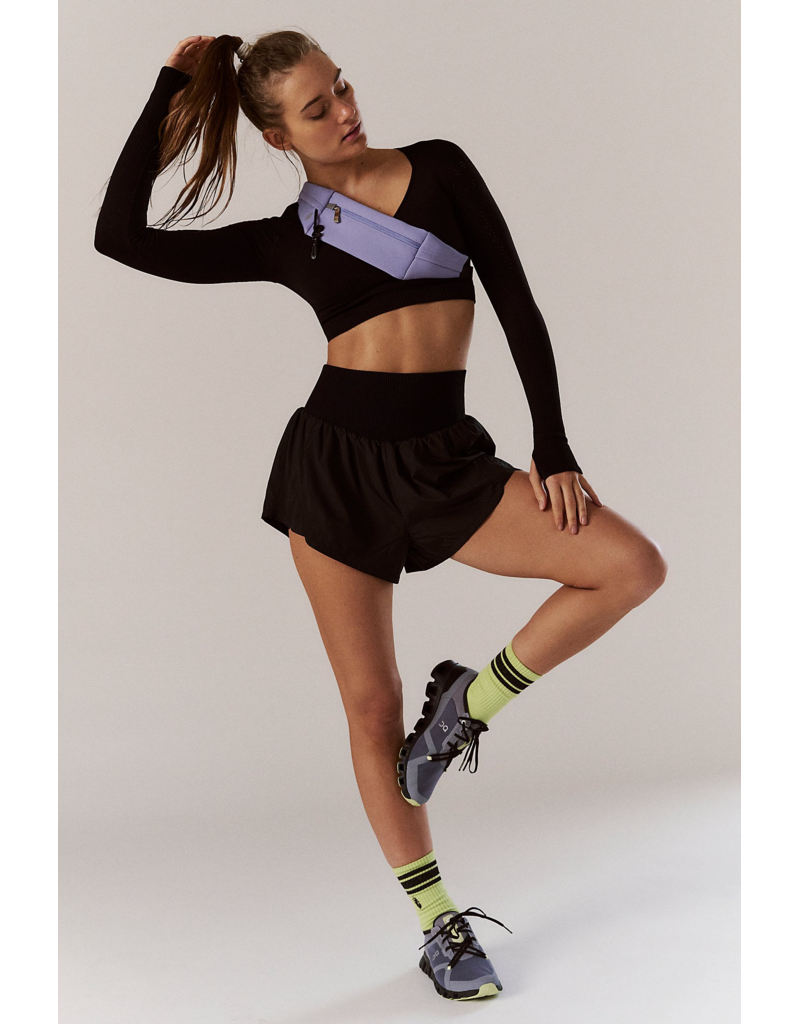 FREE PEOPLE MOVEMENT Carpe Diem Shorts in Black