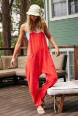 FREE PEOPLE MOVEMENT Hot Shot Onesie in Scarlett