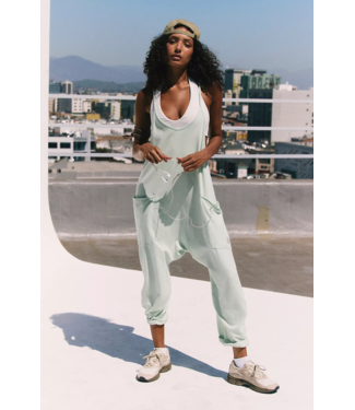 FREE PEOPLE MOVEMENT Hot Shot Onesie in Pistachio