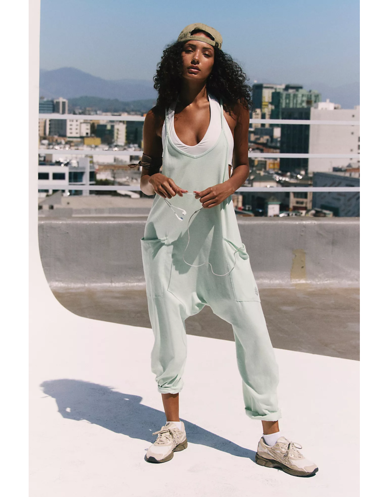 FREE PEOPLE MOVEMENT Hot Shot Onesie in Pistachio