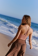 FREE PEOPLE MOVEMENT All Clear Solid Cami in Petal