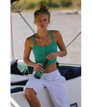 FREE PEOPLE MOVEMENT All Clear Solid Cami in Seafoam
