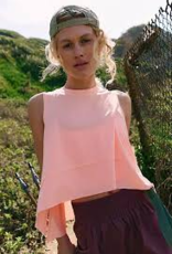 FREE PEOPLE MOVEMENT Tempo Tank in Pastel Peach