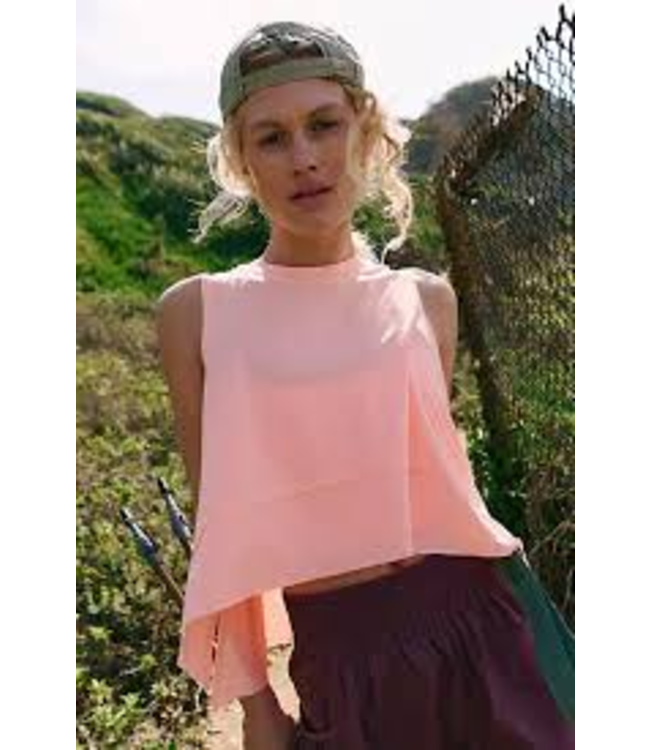 Tempo Tank in Pastel Peach
