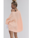 One To Beat Pullover in Pastel Peach
