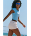Tempo Ribbed Baby Tee in High Dive