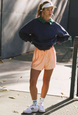 FREE PEOPLE MOVEMENT Roll With It Shorts in Pastel Peach