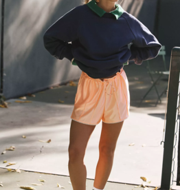 FREE PEOPLE MOVEMENT Roll With It Shorts in Pastel Peach