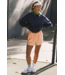 Roll With It Shorts in Pastel Peach