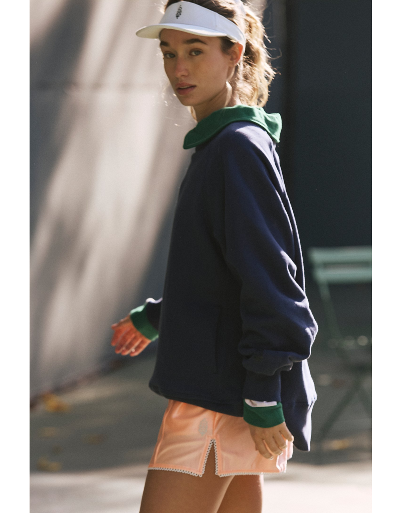 FREE PEOPLE MOVEMENT Roll With It Shorts in Pastel Peach