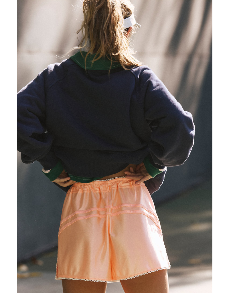 FREE PEOPLE MOVEMENT Roll With It Shorts in Pastel Peach