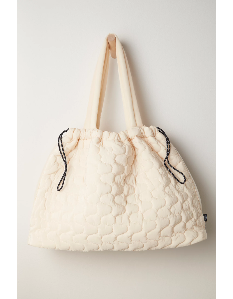 Free People Cloud 9 Tote Bag in Ivory - Her Hide Out