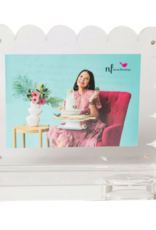 NORA FLEMING Scalloped Acrylic Frame NORA FLEMING Scalloped Acrylic Frame