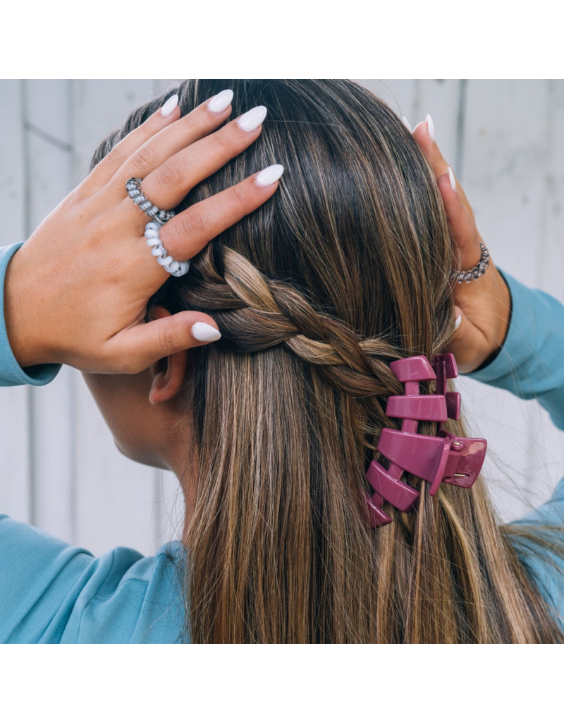 TELETIES Medium Classic Claw Hair Clip in Wild Side