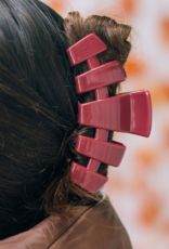 TELETIES Large Classic Claw Hair Clip in Wild Side